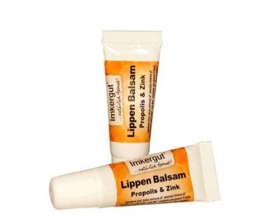 Propolis Lippen Balsam mit Zink - 10 ml in der Tube (Imkergut)